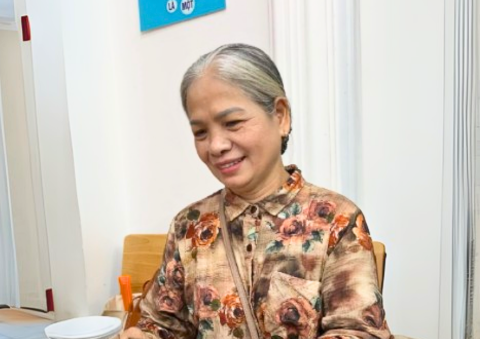 Thay vì  phải mổ bướu cổ, chị Phú đã chọn ăn thực dưỡng số 7 và khỏe mạnh đến hôm nay