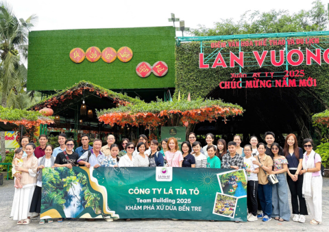 Team Building Thực dưỡng Lá Tía Tô & Tâm Minh Foods – Hành trình gắn kết, lan tỏa sức khỏe lành