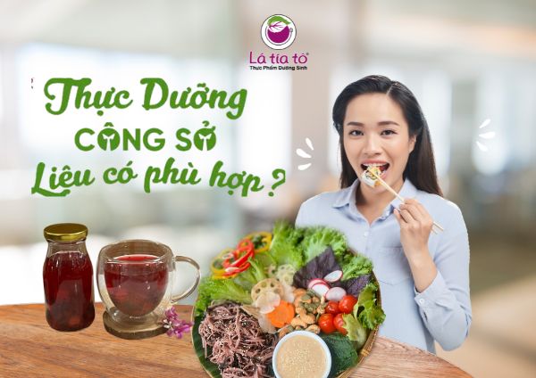 THỰC DƯỠNG CHO DÂN VĂN PHÒNG - LIỆU CÓ PHÙ HỢP?