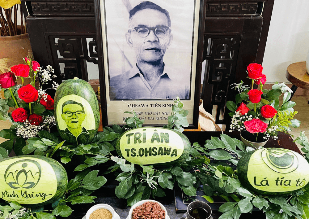 TRI ÂN TIÊN SINH OHSAWA - NGƯỜI SÁNG LẬP PHƯƠNG PHÁP THỰC DƯỠNG