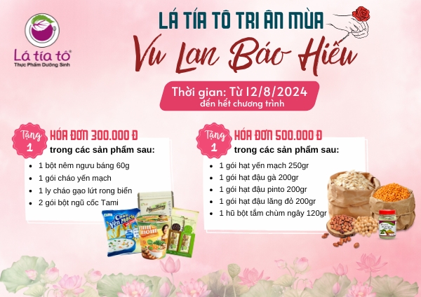 VU LAN MÙA HIẾU HẠNH - TRAO QUÀ SỨC KHỎE ĐẾN CHA MẸ