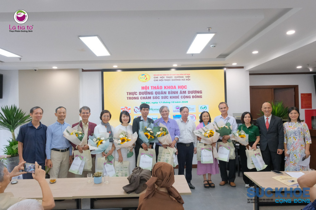 Lá Tía Tô tham gia Hội thảo Khoa học “Thực dưỡng Quân Bình Âm Dương trong chăm sóc sức khỏe cộng đồng”