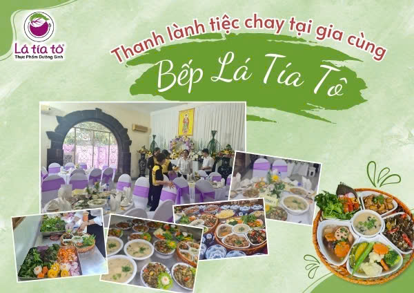 ĐÃI TIỆC CHAY TẠI NHÀ - THANH LÀNH VỊ CHAY TỪ BẾP LÁ TÍA TÔ