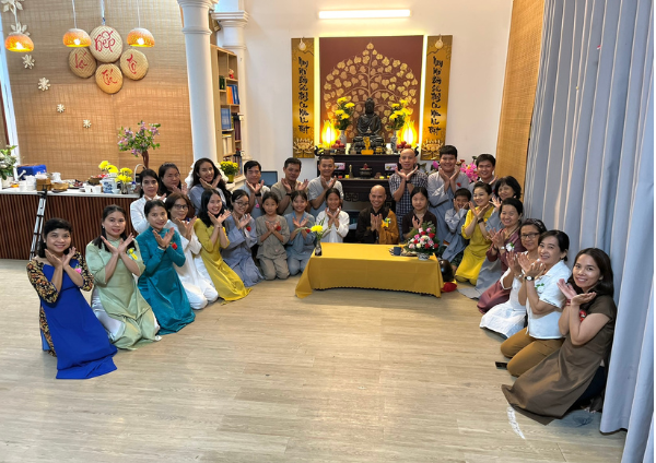 LẮNG ĐỌNG KHÔNG KHÍ LỄ TRI ÂN MÙA VU LAN TẠI LÁ TÍA TÔ