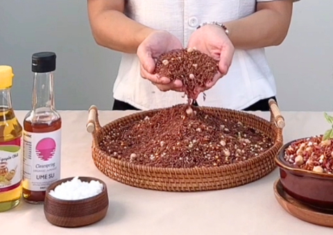 Trộn giữa gạo và đậu là bí quyết cho bát cơm gạo lứt