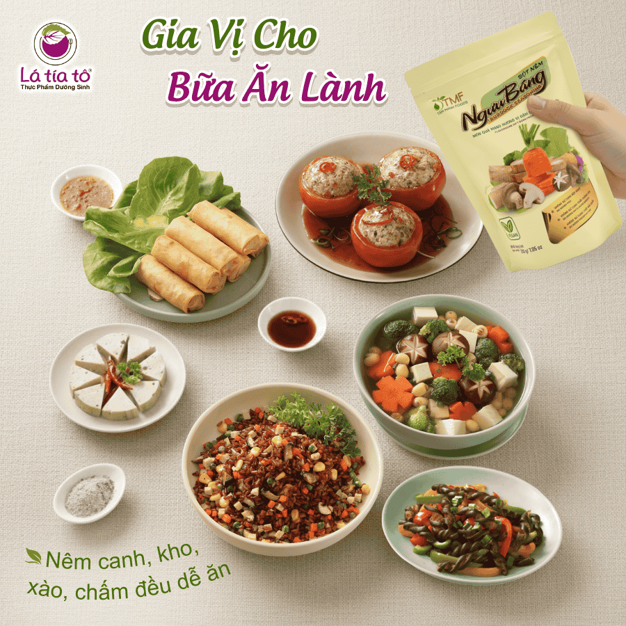 Bột nêm ngưu báng dùng cho đa dạng các món ăn trong gian bếp của gia đình.