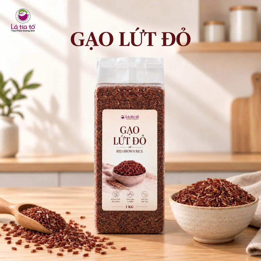 Gạo lứt nguyên cám của Lá Tía Tô&nbsp;