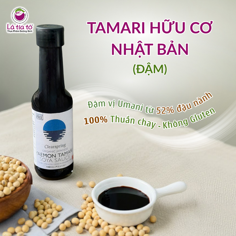 Tương tamari là một trong những gia vị giúp cung cấp Vitamin B12 cho người ăn chay thực dưỡng.