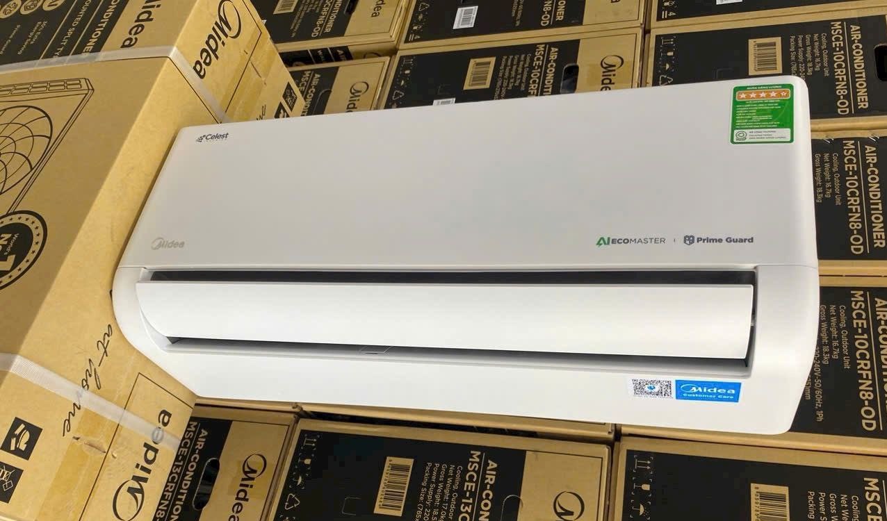 Máy Lạnh Midea 1.0 HP Inverter MSCE-10CRFN8