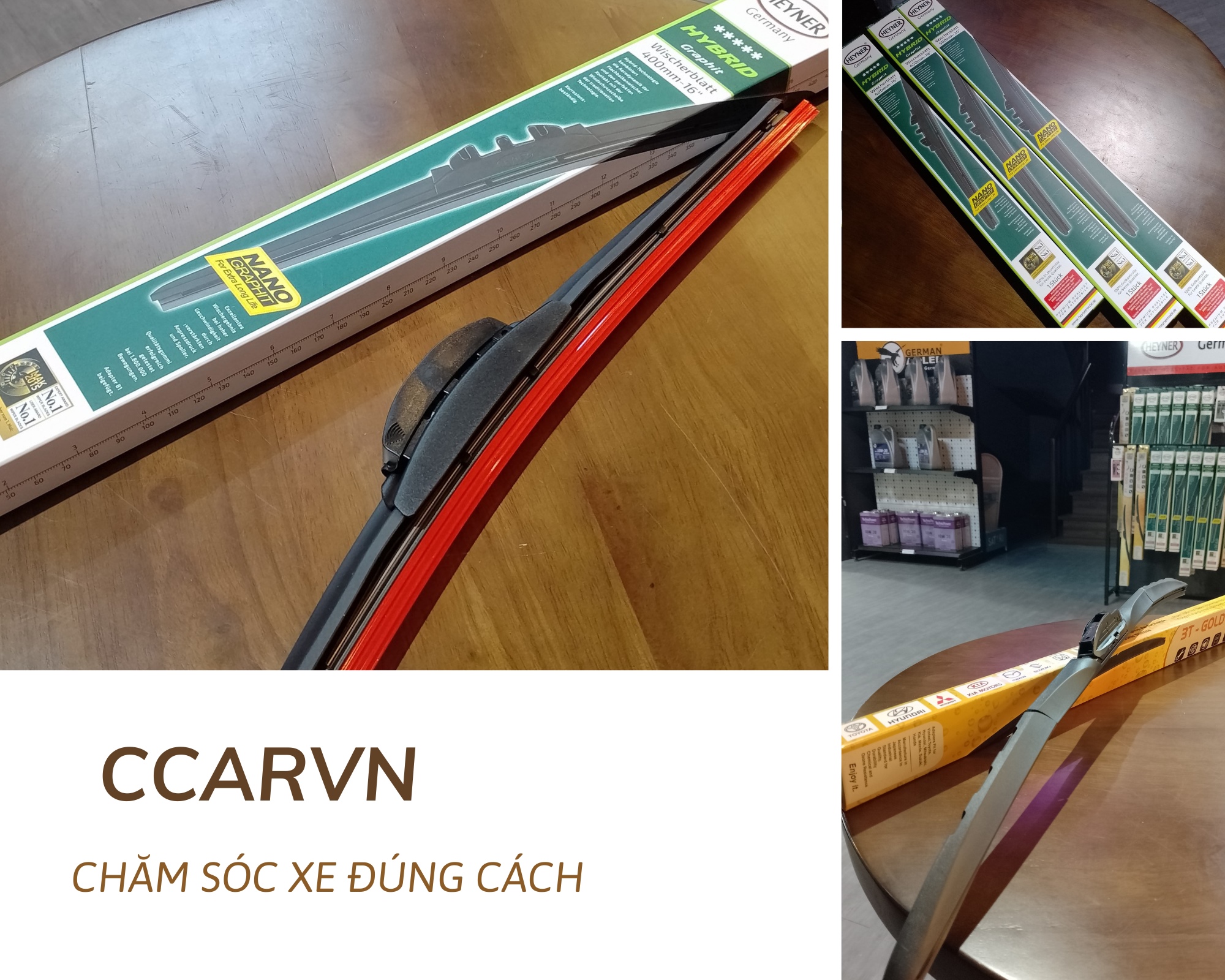 Những tiêu chí bạn cần biết khi lựa chọn gạt mưa mới nhất