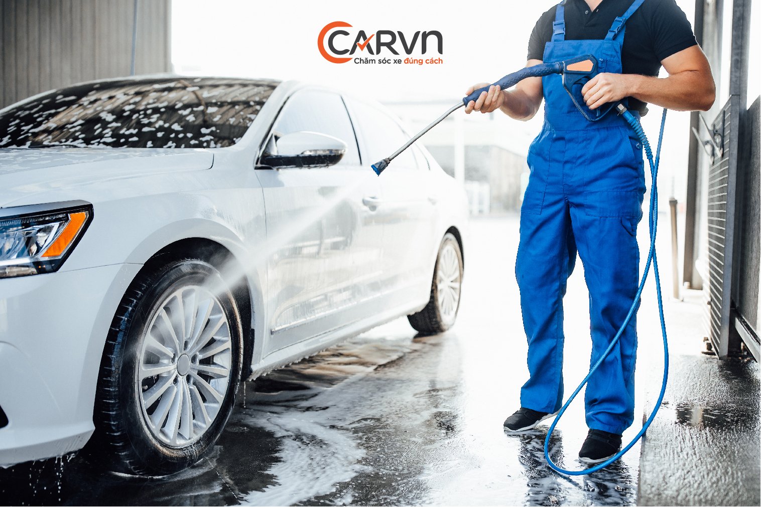 Bạn có biết cách rửa xe đúng cách?
