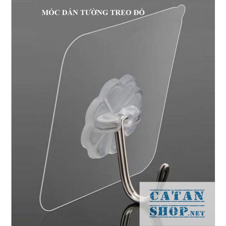 01 Miếng dán tường thay thế cho kệ nhà bếp, móc treo đồ chịu lực, miếng dán chữ U GD574-MD