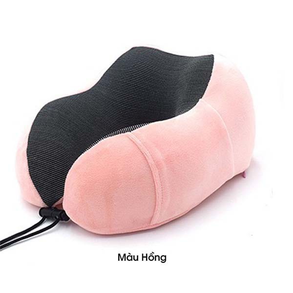 GỐI CAO SU NON ❤️FREE SHIP❤️ GỐI CHỮ U cao cấp tặng kèm túi đựng, gối kê cổ memory foam du lịch ngủ trưa văn phòng