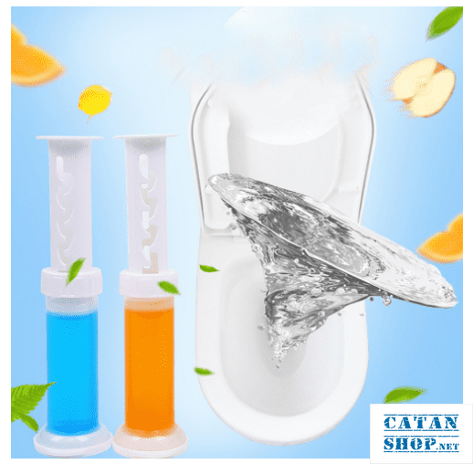 Gel thơm khử mùi diệt khuẩn toilet bắn ra hình bông hoa với 6 loại hương thơm dễ chịu cho nhà vệ sinh, Làm sạch lavabo