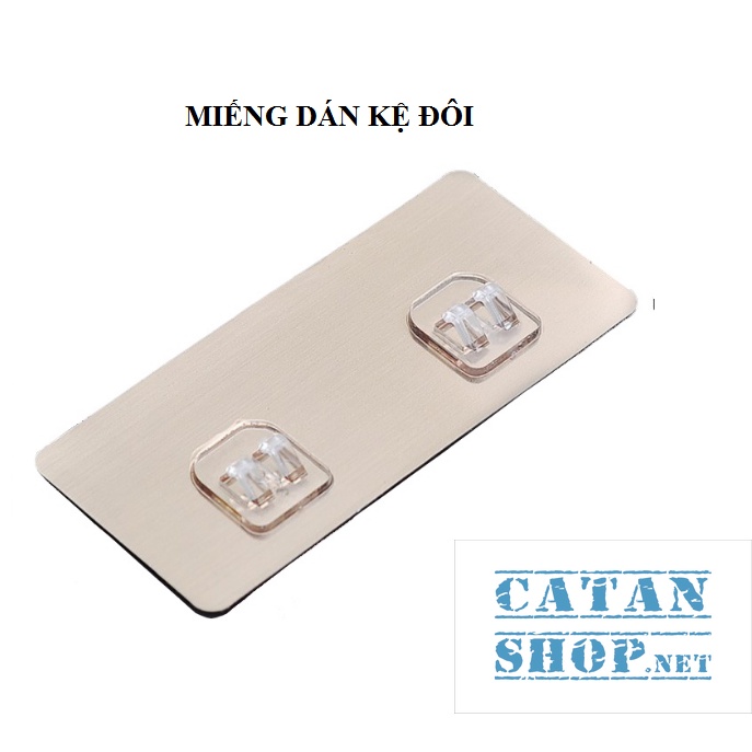 01 Miếng dán tường thay thế cho kệ nhà bếp, móc treo đồ chịu lực, miếng dán chữ U GD574-MD