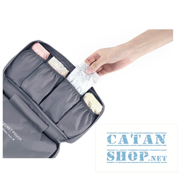 Túi Đựng Đồ Lót Du Lịch Hàn Quốc, xếp áo ngực quần lót underware túi ChốngThấm trong vali Bag in Bag DL02-TDL