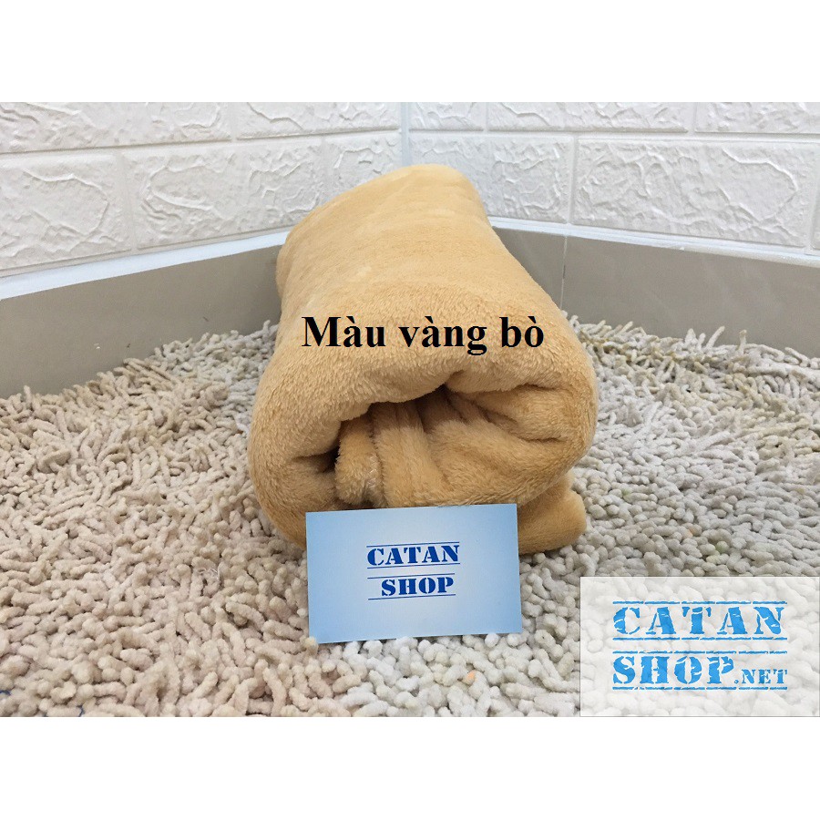 Chăn ngủ trưa văn phòng êm nhẹ, đắp cực ấm- Mền trơn du lịch tuyết nhung siêu mịn GD287-Menle