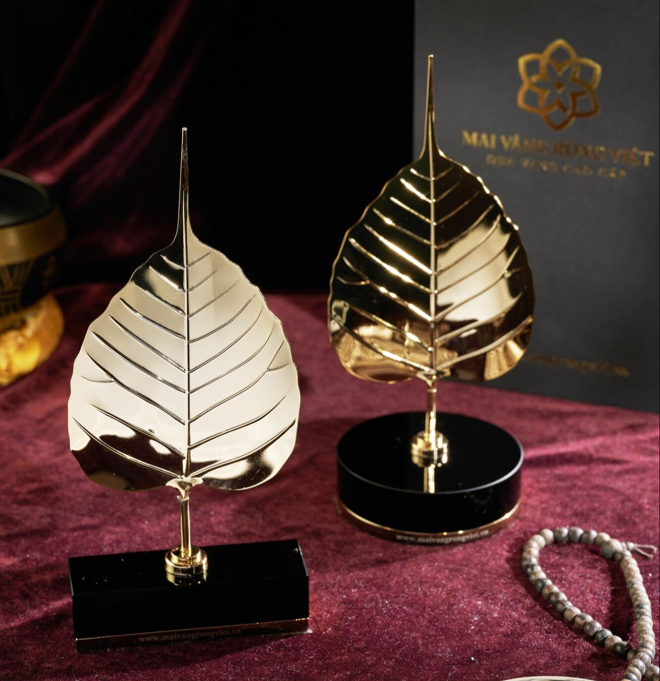 Top 4 địa chỉ bán Lá Bồ Đề dát vàng uy tín