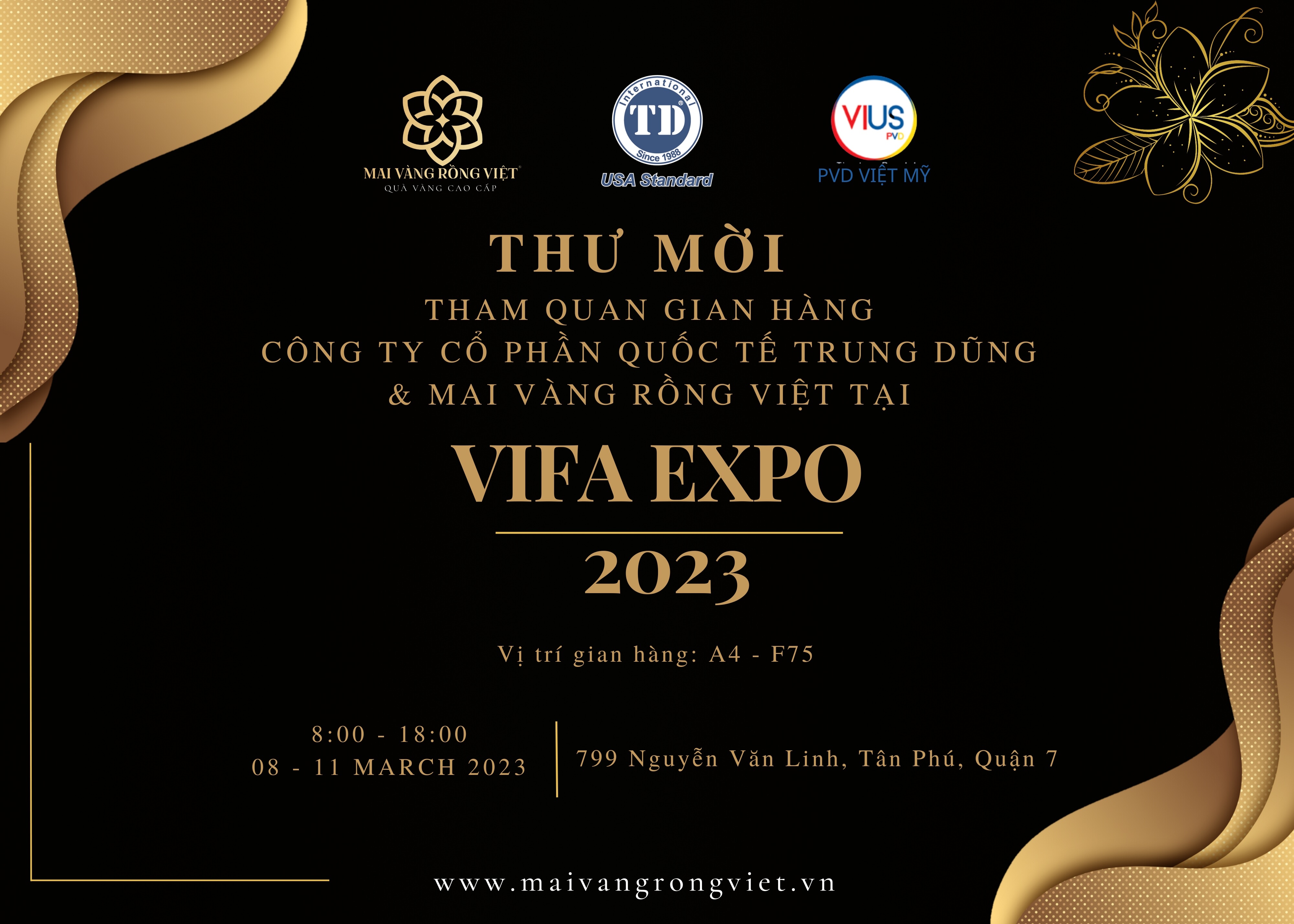 Mai Vàng Rồng Việt Tham Gia Triển Lãm Vifa - Expo Lớn Nhất 2023 Tại SECC