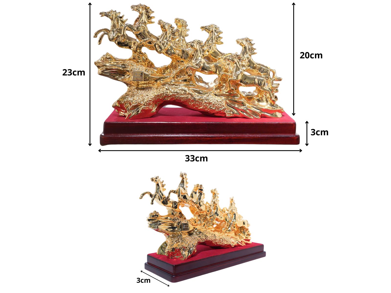 Thông số tượng Bát Mã Truy Phong