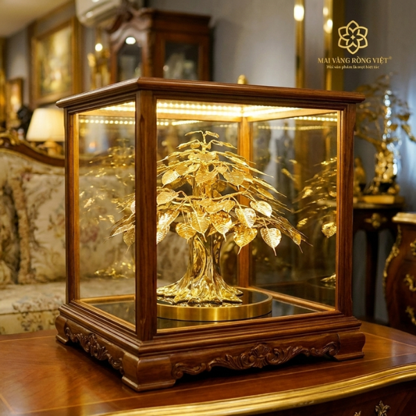 Cây Bồ Đề Đại Cát Tường - Tác phẩm trưng bày đầy sang trọng và quyền uy