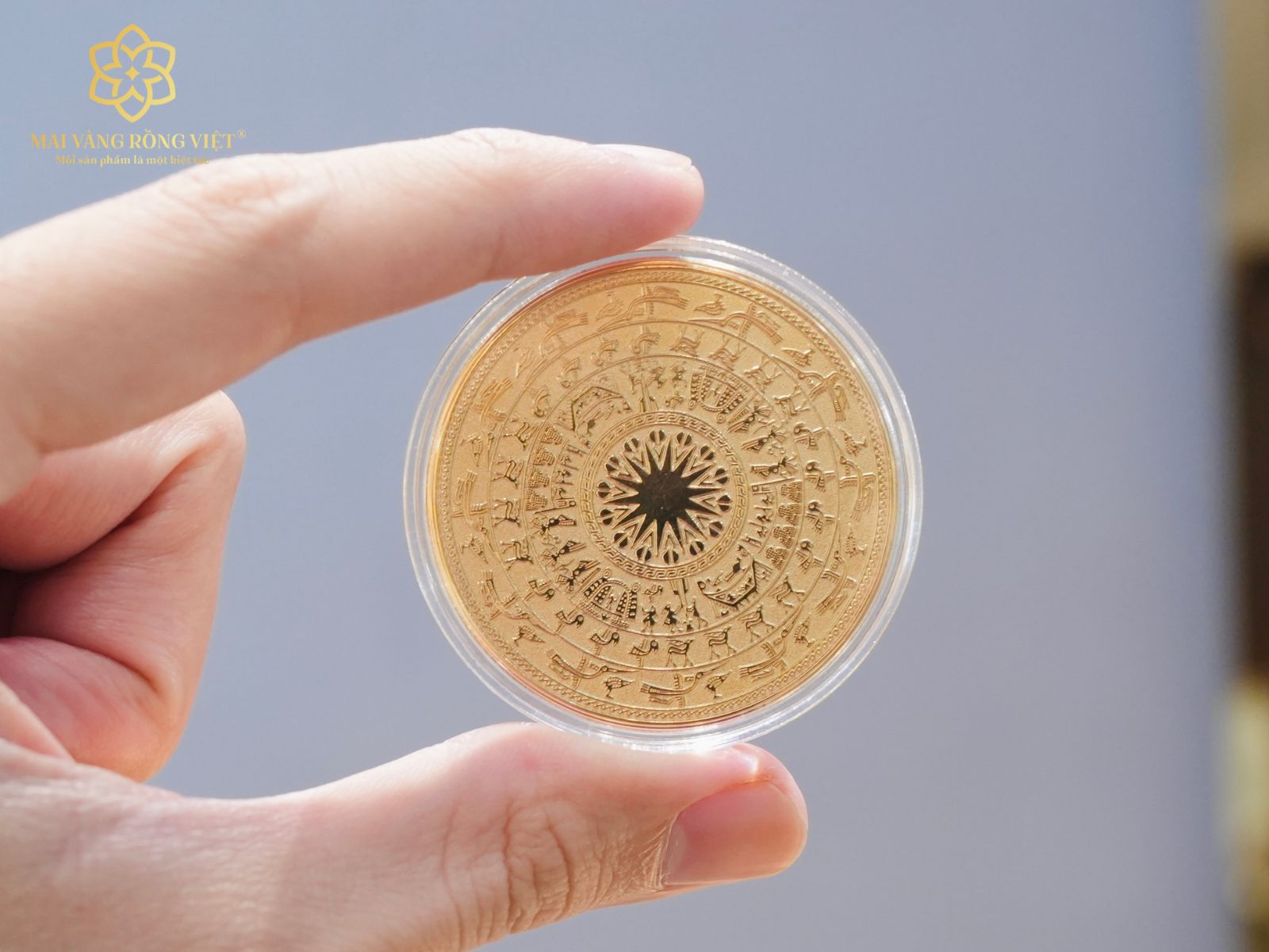 Tác dụng của đồng xu Trống Đồng Magnet