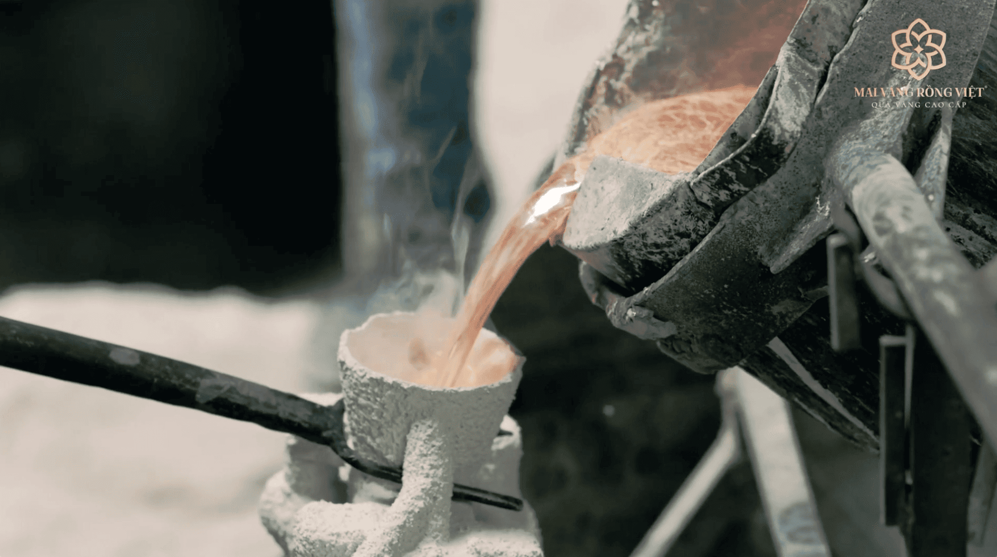 Quy trình 7 bước đúc tượng đồng tại Mai Vàng Rồng Việt
