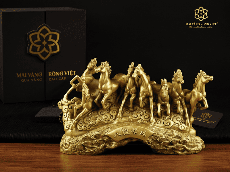 Tượng bát mã truy phong là sự kết hợp giữa số học, ngũ hành và 12 con giáp