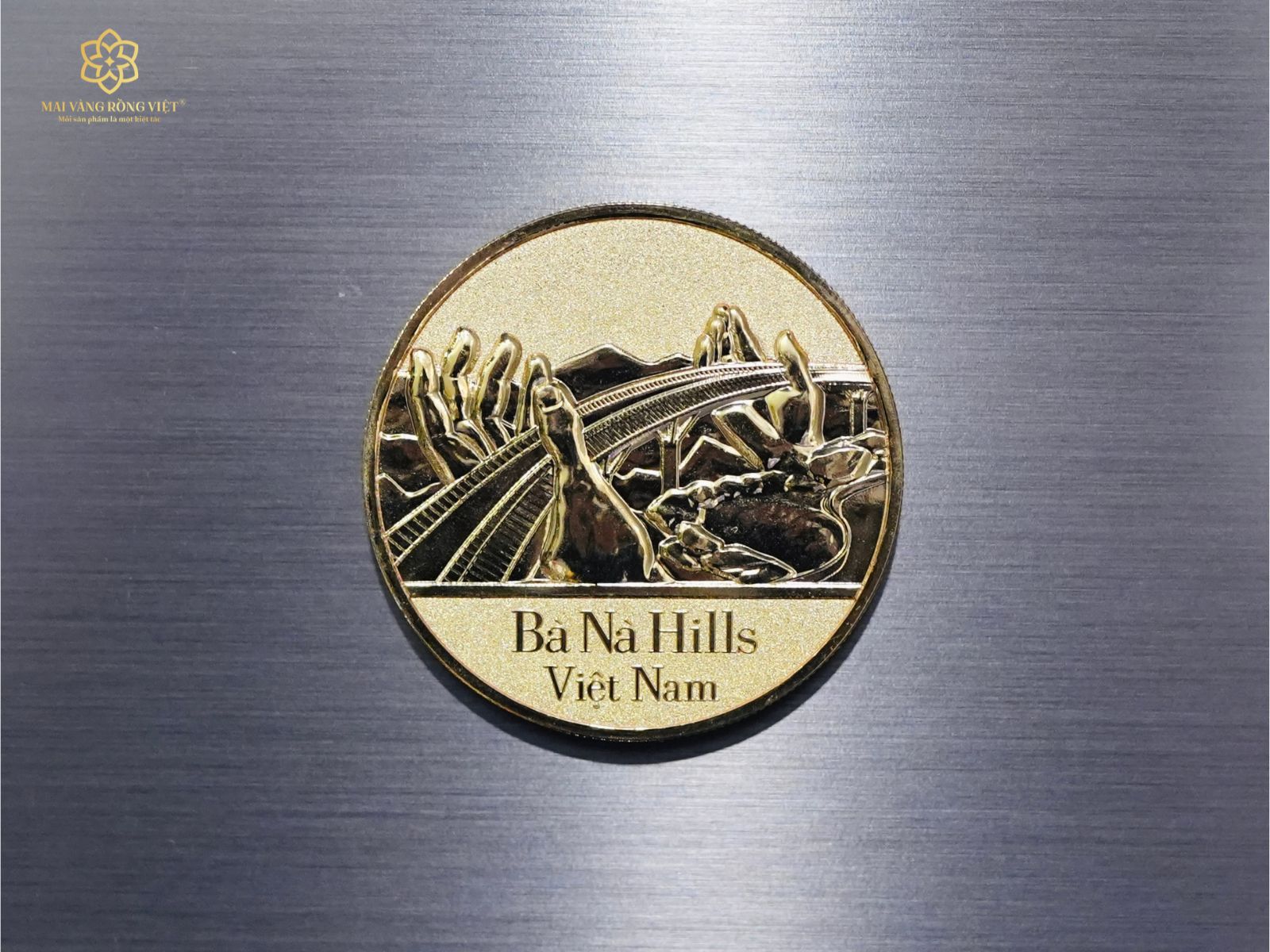 Magnet Cầu Vàng Bà Nà Hills Dán Tủ Lạnh