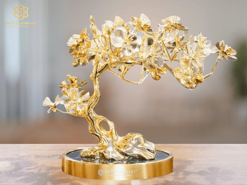 Mai phú quý mạ vàng