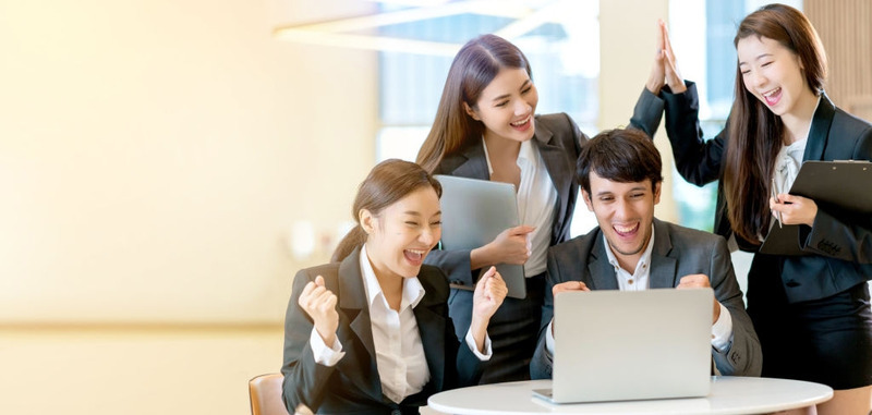 Nhân viên doanh nghiệp tại công ty