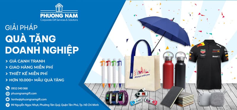 Phương Nam Gift - Nhà cung cấp quà tặng doanh nghiệp theo yêu cầu tại HCM