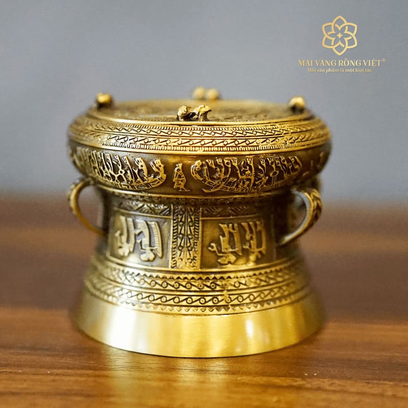 Trống đồng Đông Sơn – Biểu tượng của sự thịnh vượng, may mắn và di sản văn hóa Việt Nam