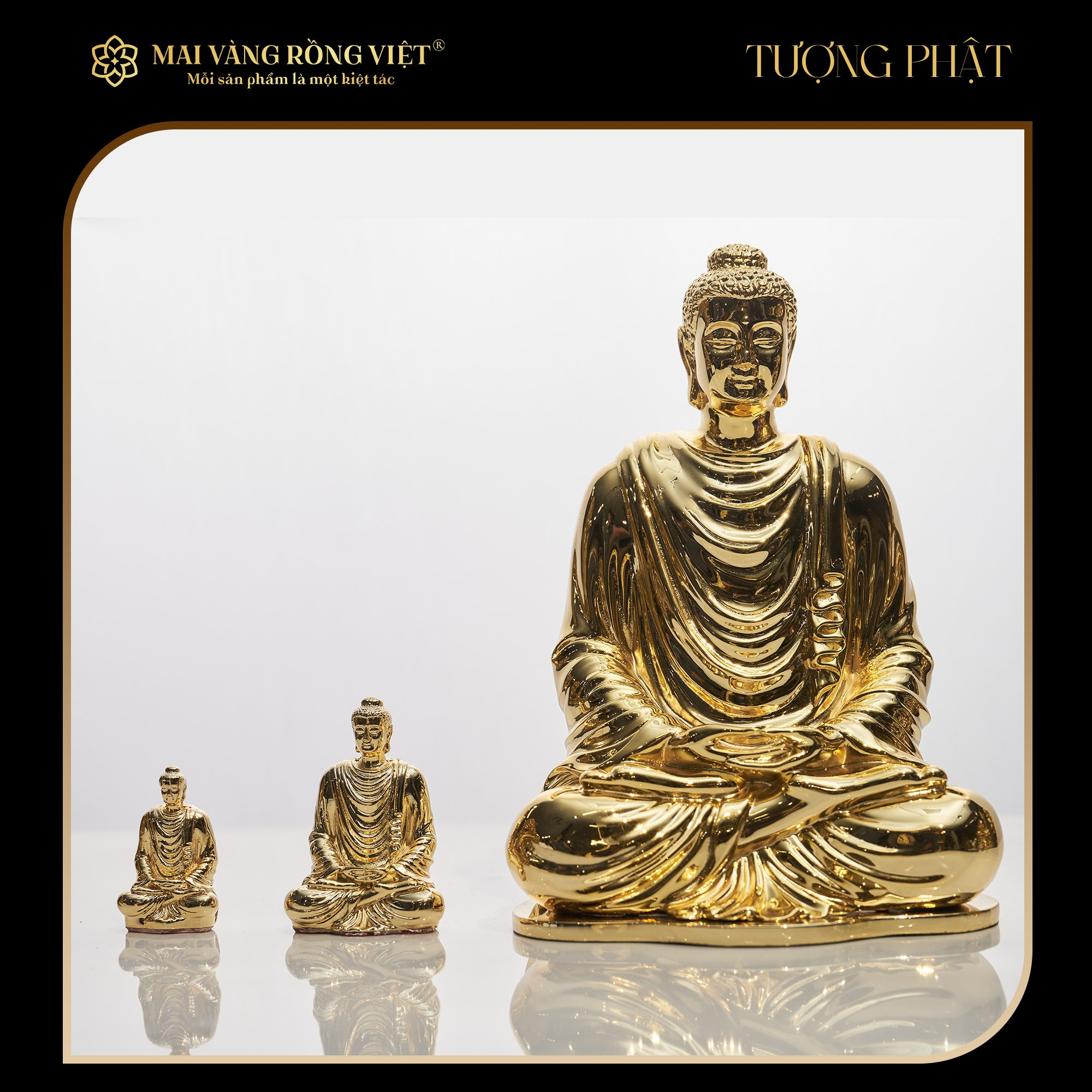 Tượng Phật mạ vàng