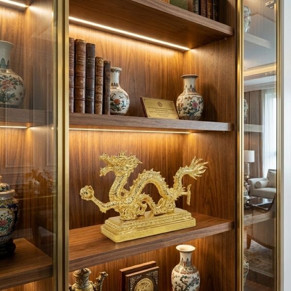 Rồng Thịnh Vượng được làm bằng chất liệu thượng hạng