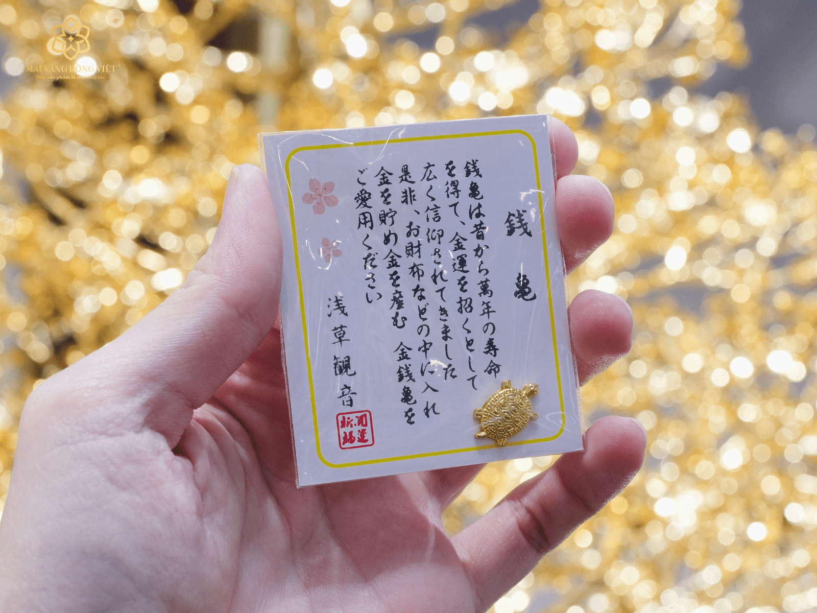 Hướng dẫn sử dụng Rùa Vàng May Mắn