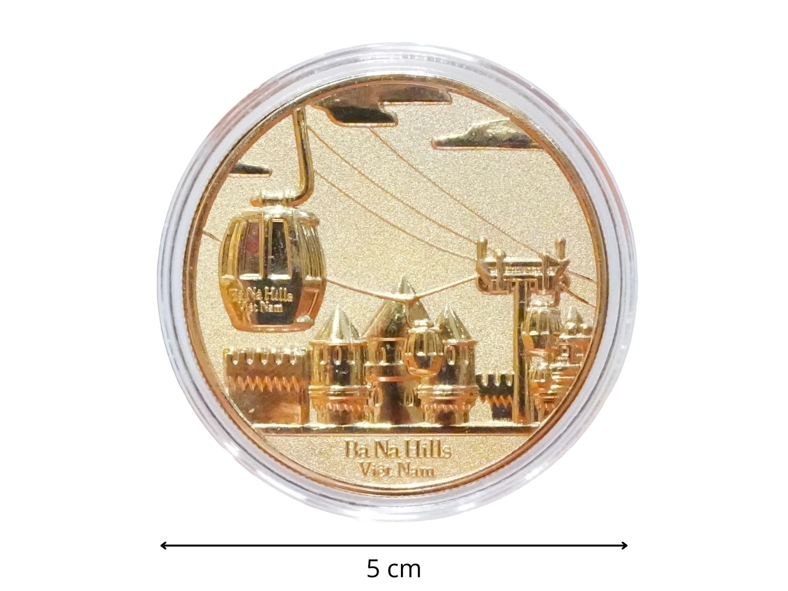 Thông số Magnet Cáp Treo Bà Nà Hills Mạ Vàng 24K