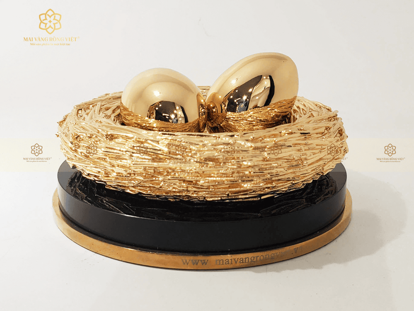 Trứng Vàng Mạ Gold là lời chúc năm mới an khang, sung túc, phát đạt