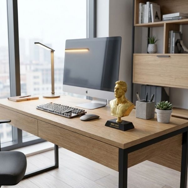 Tượng Messi như một "quý nhân" vô hình, trợ lực cho bạn trên con đường thăng tiến