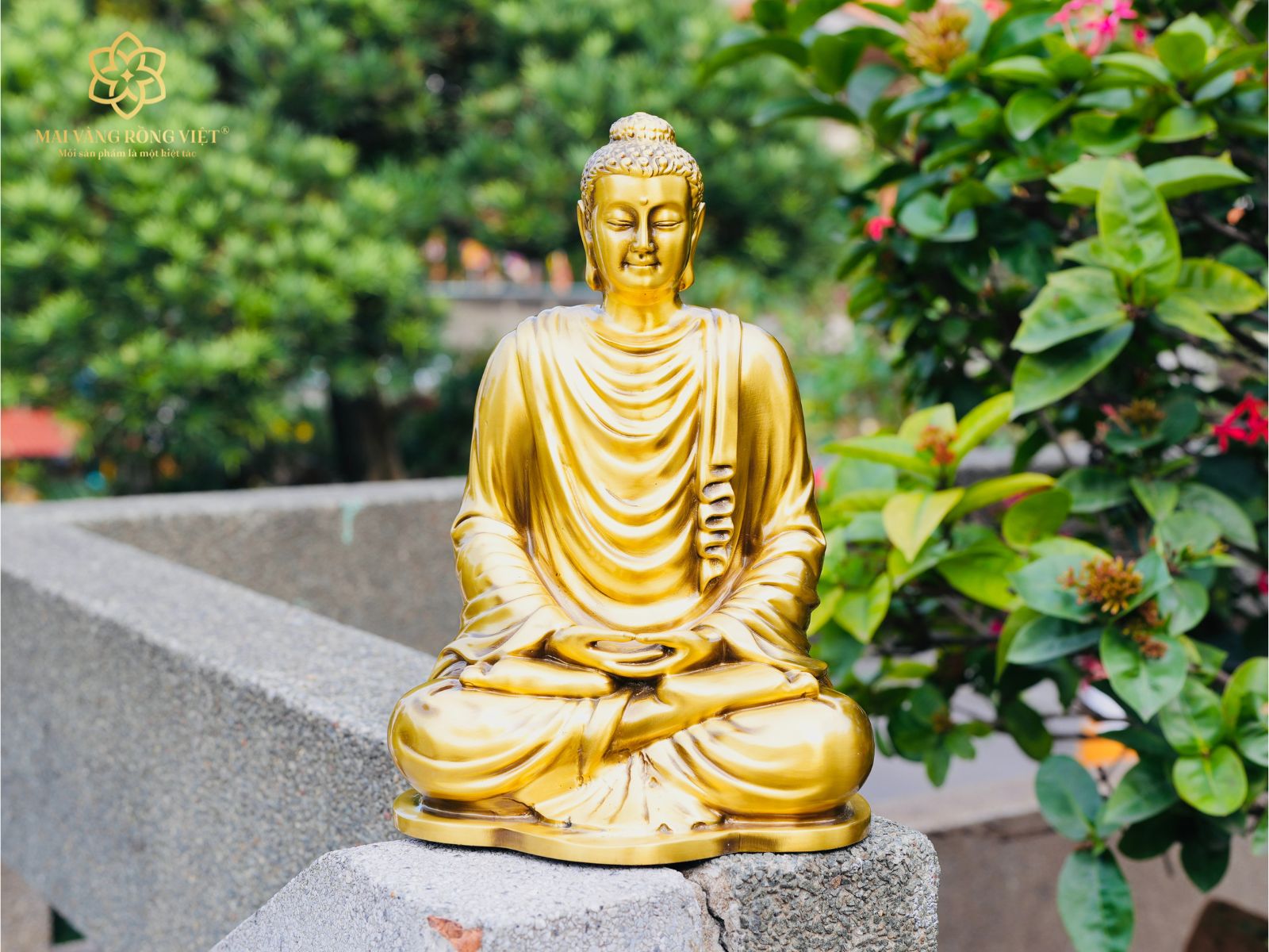 Chất liệu đồng của tượng Đức Phật Thích Ca Mâu Ni