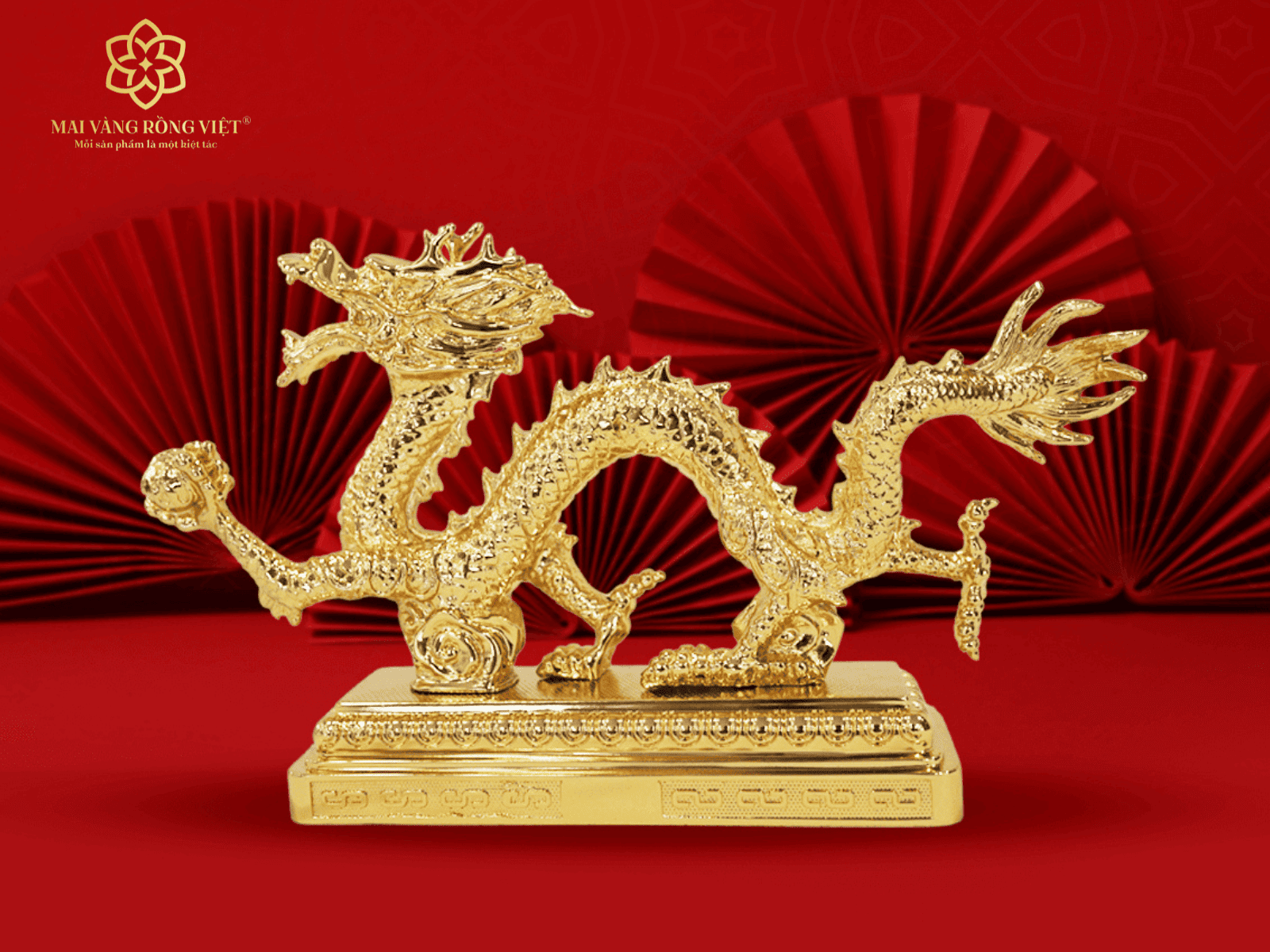 Sản phẩm mạ vàng Rồng Thịnh Vượng