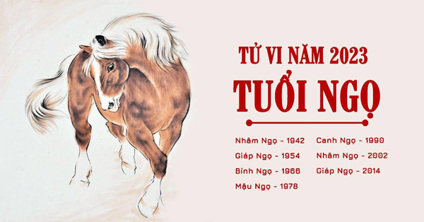 tử vi tuổi ngọ năm quý mão 2023