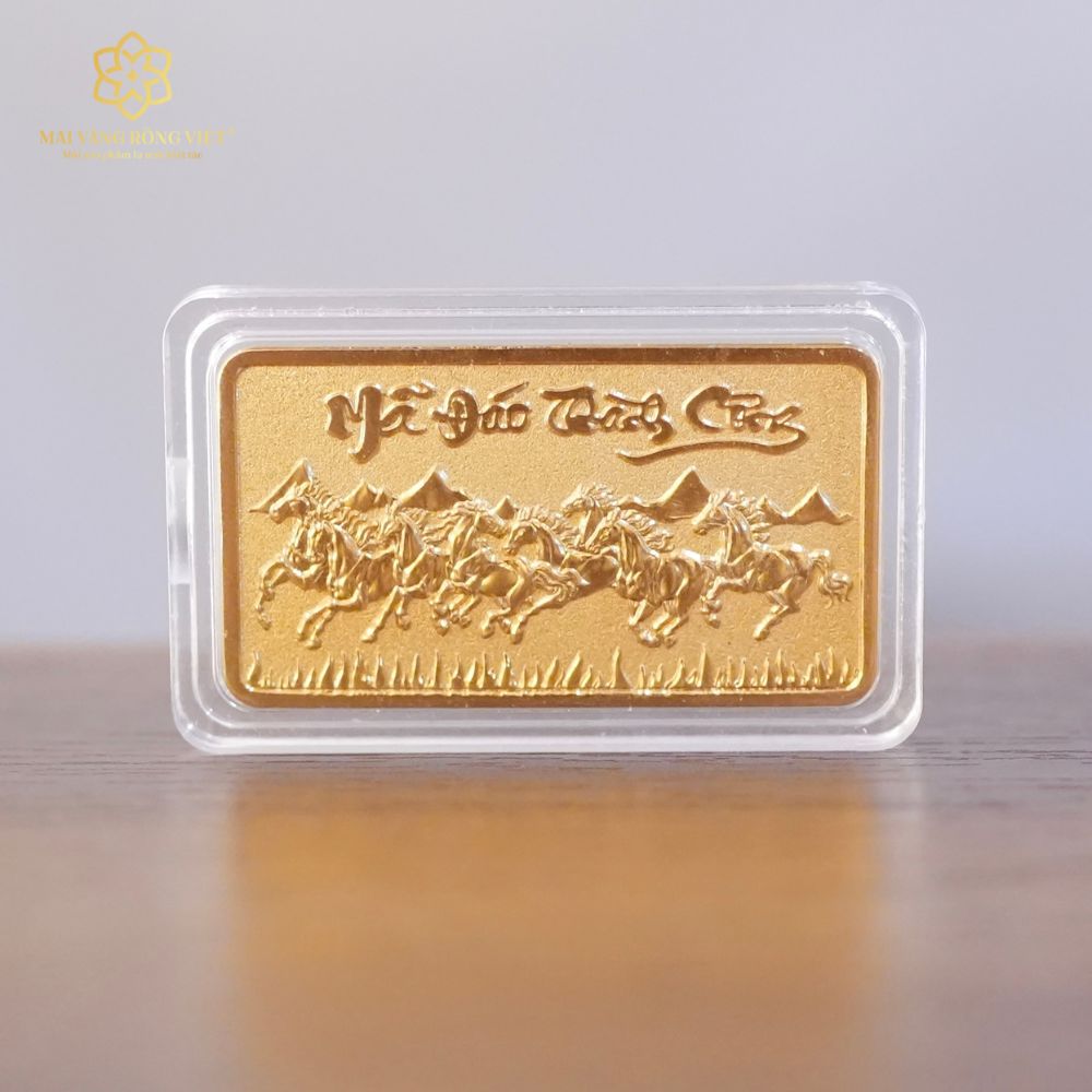 Magnet Mã Đáo Thành Công Mạ Vàng 24K