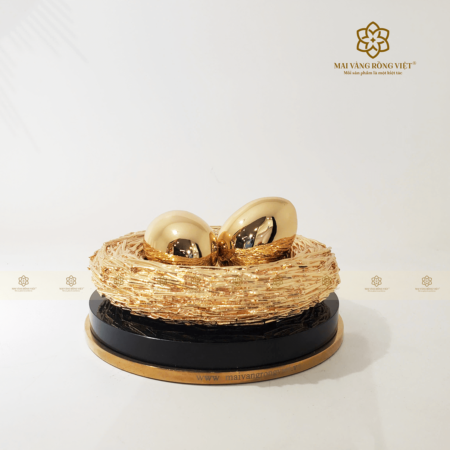 Trứng Vàng Mạ Gold - 2 Trứng Vàng
