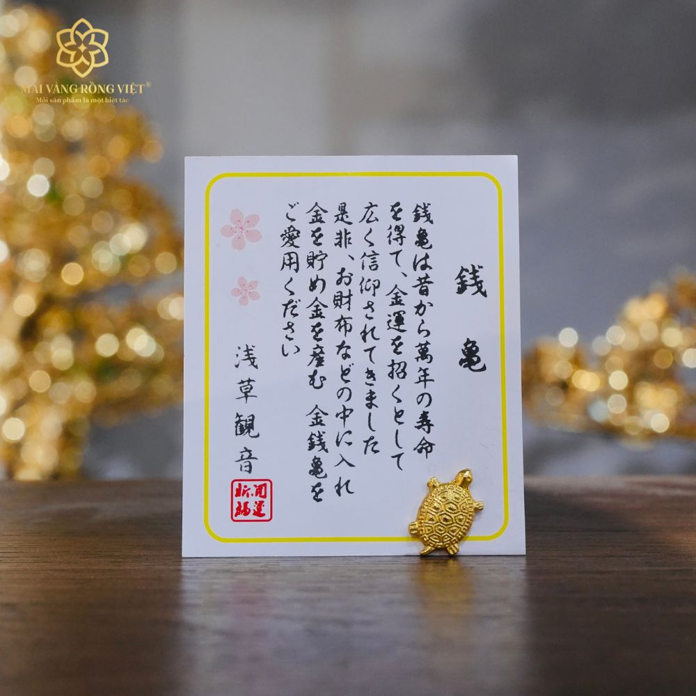 Rùa Vàng May Mắn