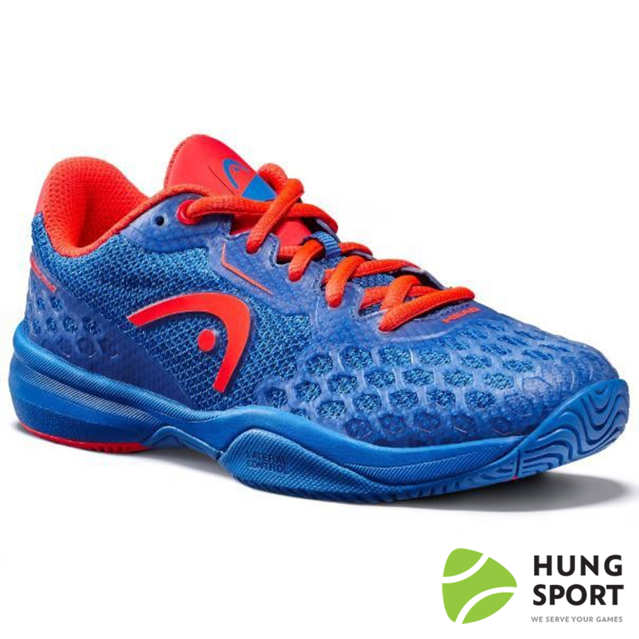 Giày Tennis Trẻ Em Head Revolt Pro 3.0 Xanh/Đỏ
