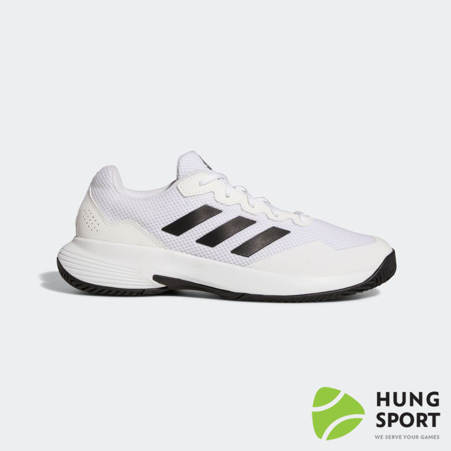 Giày Tennis Adidas Game Court 2.0 Trắng/Đen