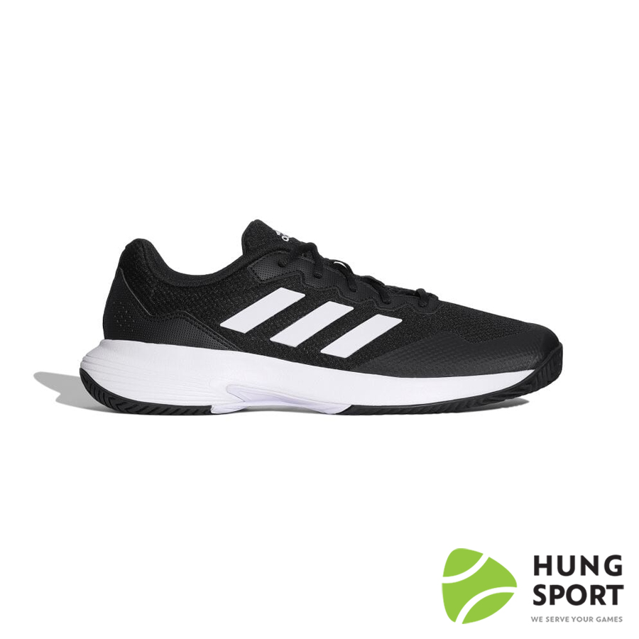 Giày Tennis Adidas Game Court 2.0 Đen/Trắng