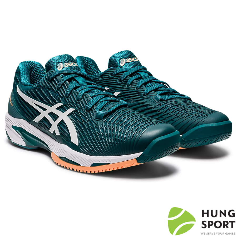 Giày Tennis Asics Solution Speed FF 2.0 Xanh Rêu/Trắng/Xanh Rêu