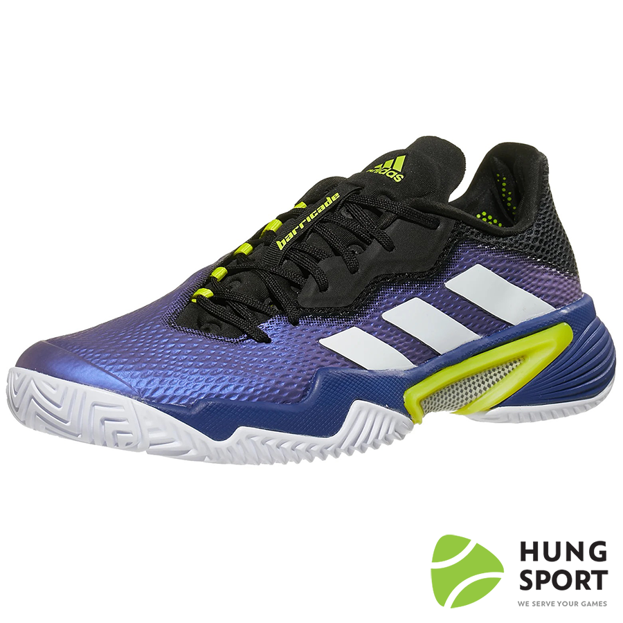 Giày Tennis Adidas Barricade Tím/Trắng/Vàng